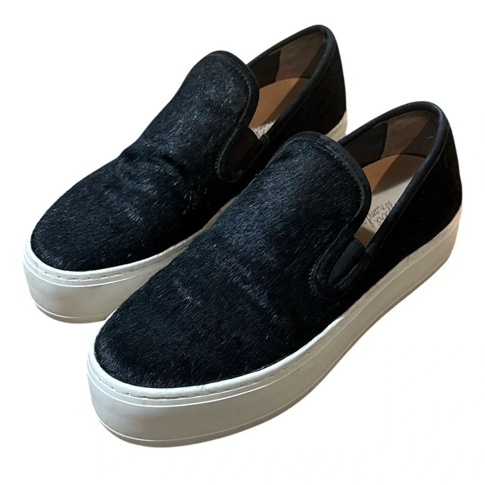 EUC - Loeffler Randall Kane Platform Slip on Sneakers - Size 7